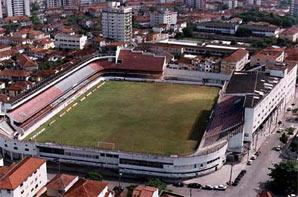 Foto do est�dio Vila Belmiro
