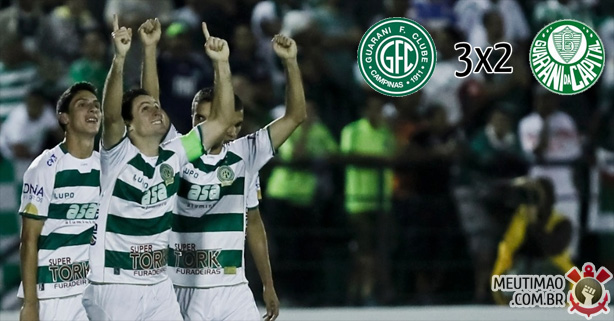Guarani 3x2 Palmeiras