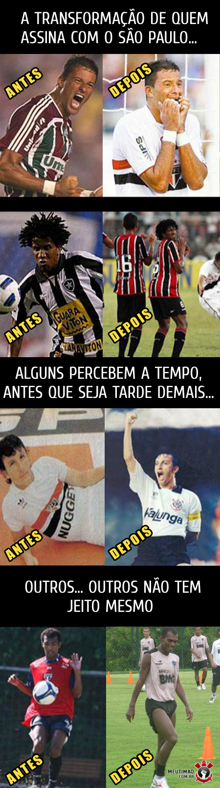 Como virar viado ou risco de assinar um contrato com o São Paulo