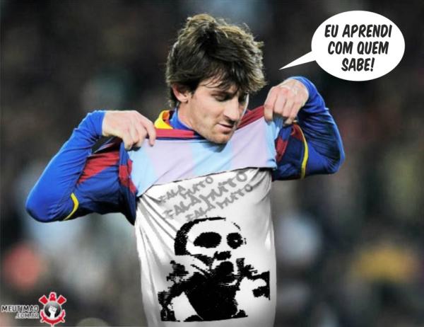 Messi fala muito