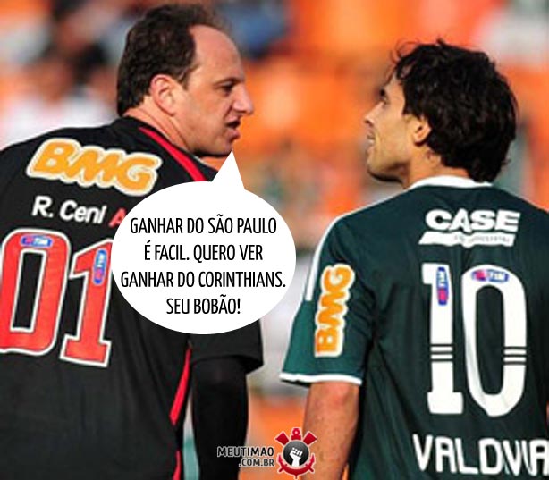 Rogério Ceni manda recado pro Valdívia