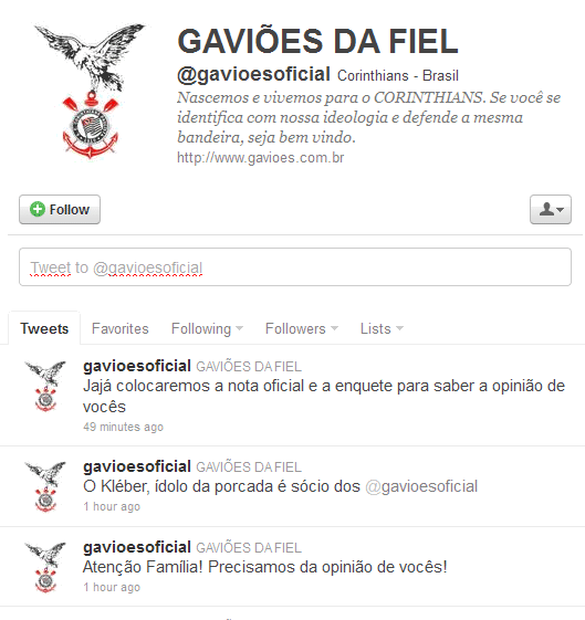 Kleber Gladiador é Corinthiano