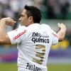 Chic�o comemorando gol de falta
