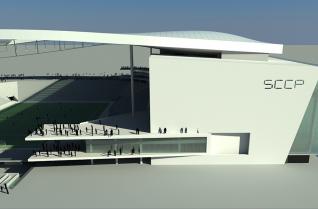 Novas imagens da maquete do futuro estádio do Corinthians