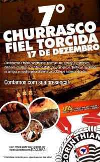 7° Churrasco da Fiel Torcida dia 17/12/2011