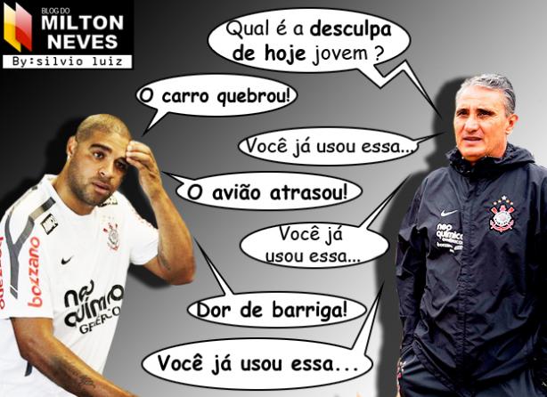 Adriano não merece o Corinthians!