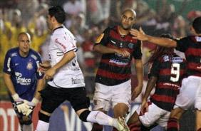 Corinthians sofreu gol de penalty