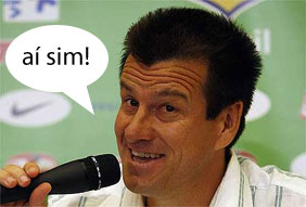 Dunga já foi jogador do Corinthians na década de 80
