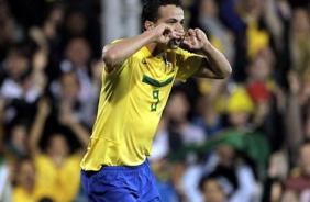 Leandro Damião já tem usado a camisa 9 da seleção