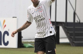Luan, autor do gol do Corinthians, no empate contra o Ituano
