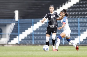 Erika durante a partida entre Corinthians e Bahia, pelo Brasileiro Feminino