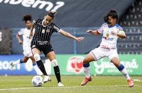 Gabi Portilho durante a partida entre Corinthians e Bahia, pelo Brasileiro Feminino