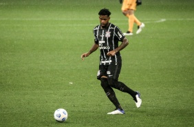 Gil durante jogo entre Corinthians e Atltico-GO, pela estreia do Brasileiro 2021