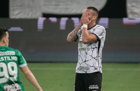 Renato Augusto durante jogo entre Corinthians e Juventude, pelo Brasileiro