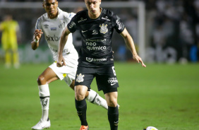Lucas Piton durante a classificao do Corinthians