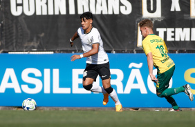 Guilherme Henrique na partida contra o Cuiab pelo Brasileiro Sub-17