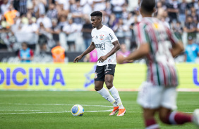 Flix Torres no jogo do Corinthians contra o Fluminense pelo Brasileiro