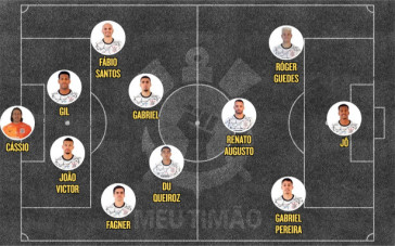 Provável escalação para a partida contra o Santos