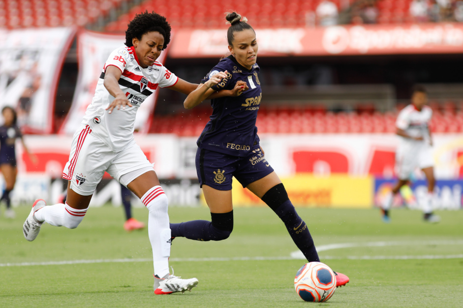 Gabi Portilho no jogo entre Corinthians e So Paulo pela final do Paulista Feminino