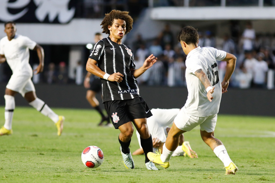 Guilherme Biro em final do Paulista Sub-20 contra o Santos