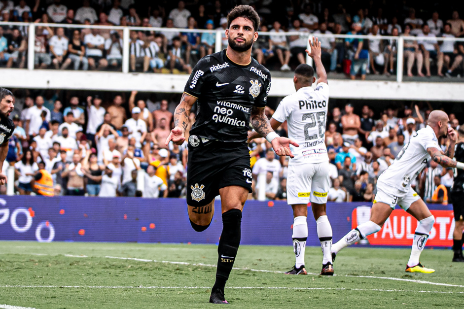 Yuri Alberto marcou o primeiro gol do Corinthians no jogo
