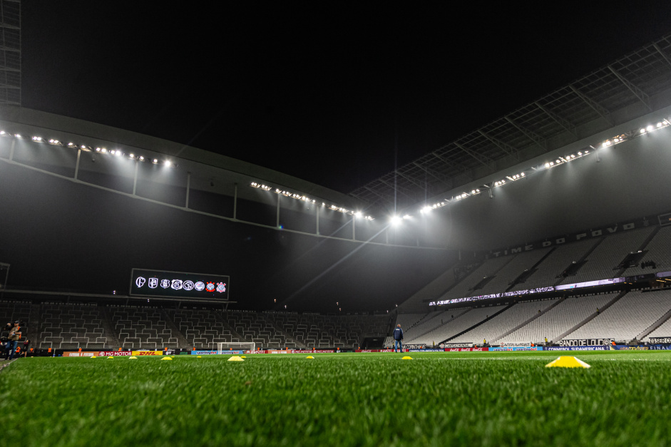 O Corinthians vai ceder a Neo Qumica Arena para o Red Bull Bragantino na Sul-Americana