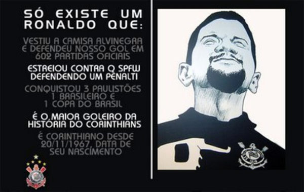 S&oacute; existe um Ronaldo