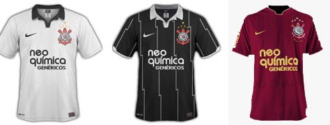 FOTO: Imagens de supostos novos uniformes do Corinthians vazam na internet