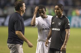 RJ - BOTAFOGO/RJ X CORINTHIANS/SP - ESPORTES - durante um lance da partida vlida pelas semi-finais da Copa do Brasil 2008, partida de ida, realizada no estdio Engenho/Joo Havelange, no Rio de Janeiro, nesta terca-feira a noite