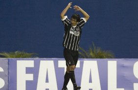 SP - GREMIO BARUERI/SP X CORINTHIANS/SP - ESPORTES - durante partida do Campeonato Brasileiro da Segunda Divisão 2008, realizada no estádio Arena Barueri, no municipio de Barueri, zona oeste de São Paulo, neste sábado a tarde