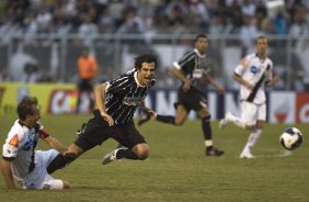 SP - PONTE PRETA/CAMPINAS X CORINTHIANS/SP - ESPORTES - durante partida vlida pelo Campeonato Brasileiro da segunda diviso 2008, primeiro turno, realizada no estdio Moiss Lucarelli, em Campinas, interior de So Paulo, neste sbado a tarde