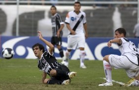 SP - PONTE PRETA/CAMPINAS X CORINTHIANS/SP - ESPORTES - durante partida vlida pelo Campeonato Brasileiro da segunda diviso 2008, primeiro turno, realizada no estdio Moiss Lucarelli, em Campinas, interior de So Paulo, neste sbado a tarde