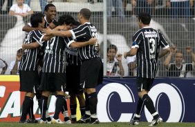 SP - PONTE PRETA/CAMPINAS X CORINTHIANS/SP - ESPORTES - durante partida vlida pelo Campeonato Brasileiro da segunda diviso 2008, primeiro turno, realizada no estdio Moiss Lucarelli, em Campinas, interior de So Paulo, neste sbado a tarde