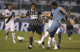 SP - PONTE PRETA/CAMPINAS X CORINTHIANS/SP - ESPORTES - durante partida vlida pelo Campeonato Brasileiro da segunda diviso 2008, primeiro turno, realizada no estdio Moiss Lucarelli, em Campinas, interior de So Paulo, neste sbado a tarde