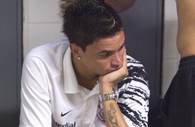 SP - PONTE PRETA/CAMPINAS X CORINTHIANS/SP - ESPORTES - Fabio Ferrreira nos vestiários antes da partida válida pelo Campeonato Brasileiro da segunda divisão 2008, primeiro turno, realizada no estádio Moisés Lucarelli, em Campinas, interior de São Paulo, neste sábado a tarde