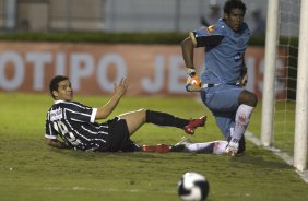 SP - PONTE PRETA/CAMPINAS X CORINTHIANS/SP - ESPORTES - durante partida vlida pelo Campeonato Brasileiro da segunda diviso 2008, primeiro turno, realizada no estdio Moiss Lucarelli, em Campinas, interior de So Paulo, neste sbado a tarde