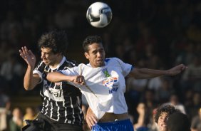 SP - SANTO ANDRE X CORINTHIANS - ESPORTES - durante partida válida pelo Campeonato Brasileiro da segunda divisão 2008, primeiro turno, realizada no estádio Bruno José Daniel, em Santo André, municipio de São Paulo, neste sábado a tarde