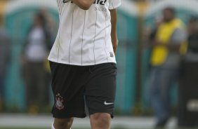 SP - CORINTHIANS X BAHIA - ESPORTES - durante partida vlida pelo Campeonato Brasileiro da segunda diviso 2008, primeiro turno, realizada no estdio do Pacaembu, zona oeste da cidade, neste sbado a tarde