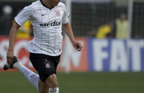 SP - CORINTHIANS/SP X CRICIUMA/SC - ESPORTES - durante partida válida pelo Campeonato Brasileiro da segunda divisão 2008, primeiro turno, realizada no estádio do Pacaembu, zona oeste da cidade, neste sábado a tarde