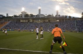 SP - CORINTHIANS/SP X CRICIUMA/SC - ESPORTES - durante partida vlida pelo Campeonato Brasileiro da segunda diviso 2008, primeiro turno, realizada no estdio do Pacaembu, zona oeste da cidade, neste sbado a tarde