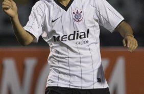SP - CORINTHIANS/SP X CRICIUMA/SC - ESPORTES - durante partida válida pelo Campeonato Brasileiro da segunda divisão 2008, primeiro turno, realizada no estádio do Pacaembu, zona oeste da cidade, neste sábado a tarde