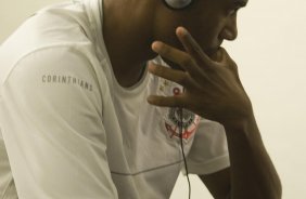 SP - CORINTHIANS/SP X CRICIUMA/SC - ESPORTES - nos vestiários antes da partida válida pelo Campeonato Brasileiro da segunda divisão 2008, primeiro turno, realizada no estádio do Pacaembu, zona oeste da cidade, neste sábado a tarde