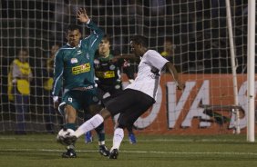 SP - CORINTHIANS/SP X JUVENTUDE/RS - ESPORTES - durante partida válida pelo Campeonato Brasileiro da segunda divisão 2008, primeiro turno, realizada no estádio do Pacaembu, zona oeste da cidade, nesta terca-feira a noite