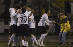 SP - CORINTHIANS/SP X JUVENTUDE/RS - ESPORTES - durante partida válida pelo Campeonato Brasileiro da segunda divisão 2008, primeiro turno, realizada no estádio do Pacaembu, zona oeste da cidade, nesta terca-feira a noite
