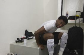 SP - CORINTHIANS/SP X JUVENTUDE/RS - ESPORTES - nos vestiários antes da partida válida pelo Campeonato Brasileiro da segunda divisão 2008, primeiro turno, realizada no estádio do Pacaembu, zona oeste da cidade, nesta terca-feira a noite