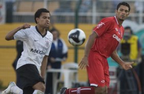 SP - CORINTHIANS/SP X ABC/RN- ESPORTES - durante partida vlida pelo Campeonato Brasileiro da segunda diviso 2008, ltima partida do primeiro turno, realizada no estdio da Pacaembu, neste sbado a tarde