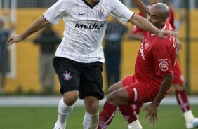 SP - CORINTHIANS/SP X ABC/RN- ESPORTES - durante partida vlida pelo Campeonato Brasileiro da segunda diviso 2008, ltima partida do primeiro turno, realizada no estdio da Pacaembu, neste sbado a tarde