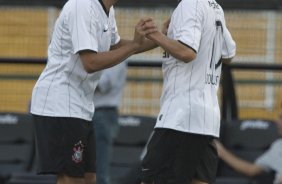 SP - CORINTHIANS/SP X ABC/RN- ESPORTES - durante partida válida pelo Campeonato Brasileiro da segunda divisão 2008, última partida do primeiro turno, realizada no estádio da Pacaembu, neste sábado a tarde