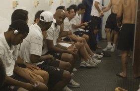 AL - CRB/ALAGOAS X CORINTHIANS/SP - ESPORTES - nos vestiários antes da partida válida pelo Campeonato Brasileiro da segunda divisão 2008, primeira partida do returno, realizada no estádio Rei Pelé, neste sábado a tarde
