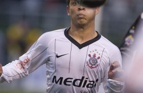 SP - CORINTHIANS/SP X ABC/RN - ESPORTES - durante partida vlida pelo returno do Campeonato Brasileiro da segunda diviso 2008, realizada no estdio do Pacaembu, neste sbado a tarde